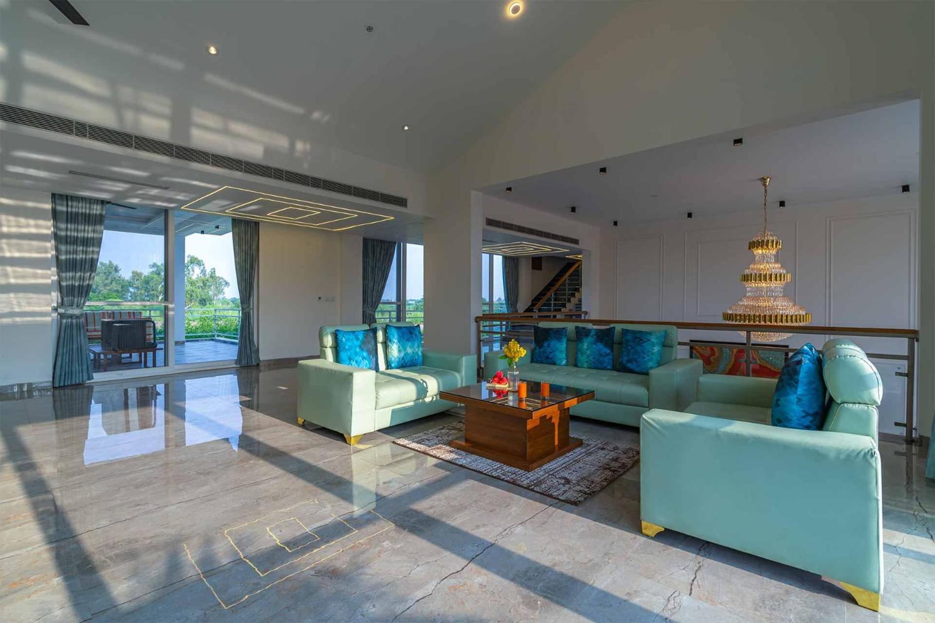 Stayvista At Serenity Farms With Pool, Lawn, Bonfire & Bbq Sohna Экстерьер фото
